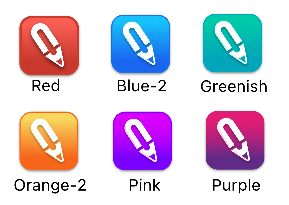 nvUltra Icon Color Options